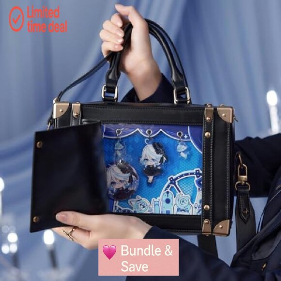 Satchel Handbag with Multiple Compartments for Daily Use - Picture 6 of 8